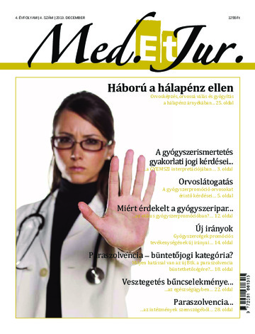 MED. et JUR. 4. évfolyam 4. szám