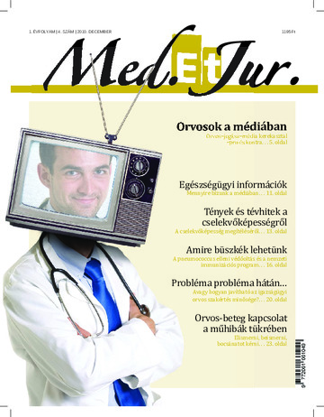 MED. et JUR. 1. évfolyam 4. szám